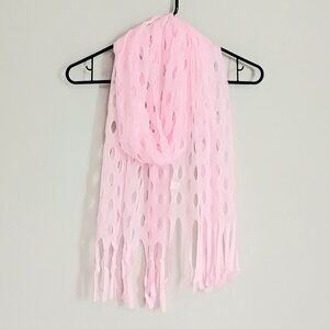 3/$25 Beautiful 72" Pink Light Scarf NWOT!!